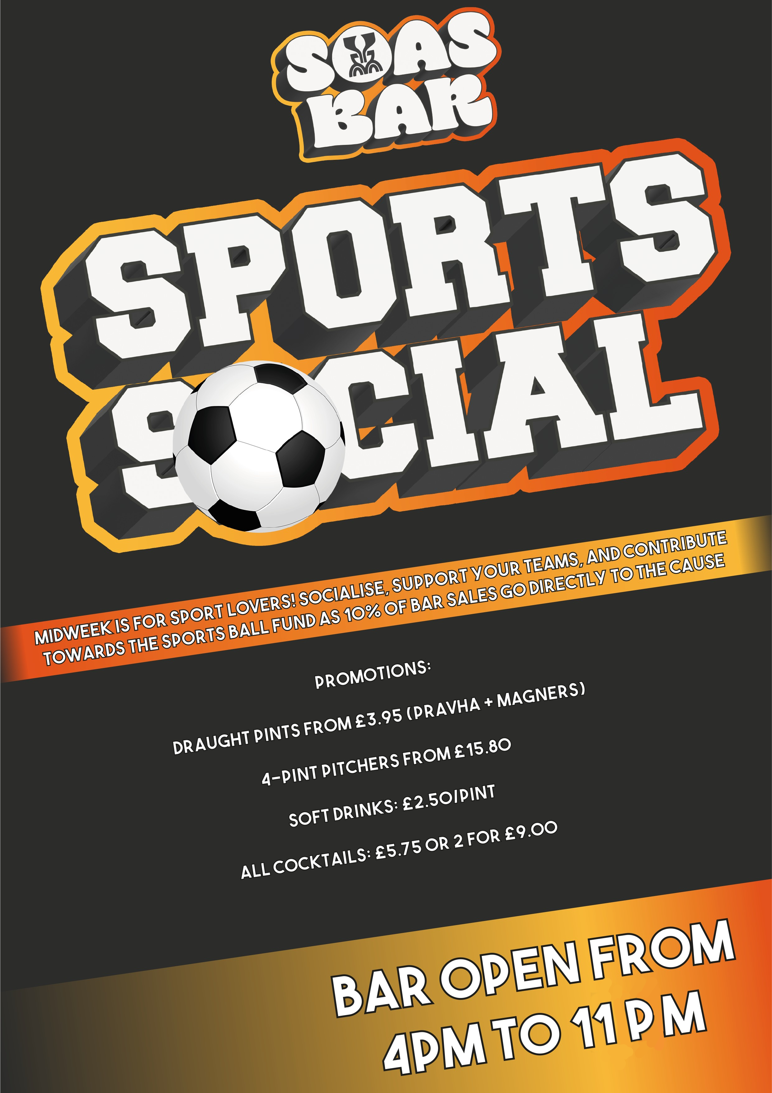 Sports Social Poster